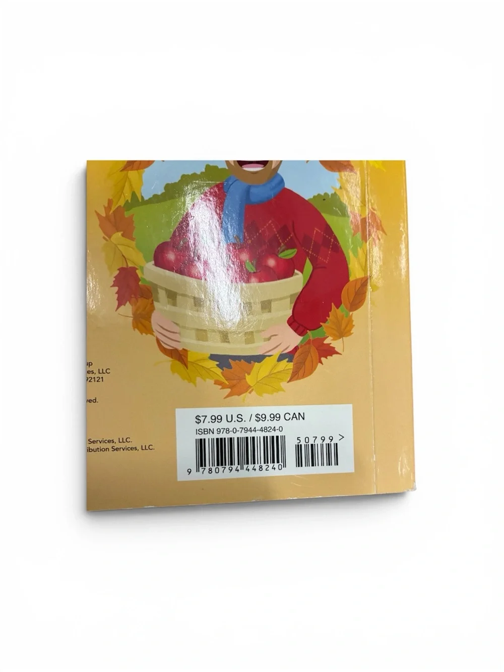 I'm Thankful! Board Book - Colorful Fall Design